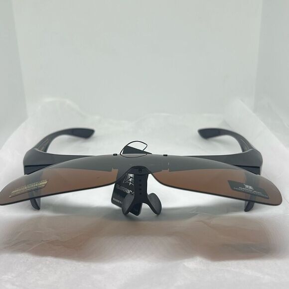 Barricade Tortoise Flip-Up Fit Over Driving Sunglasses – Model PZ-BAR605 - Picture 5 of 5